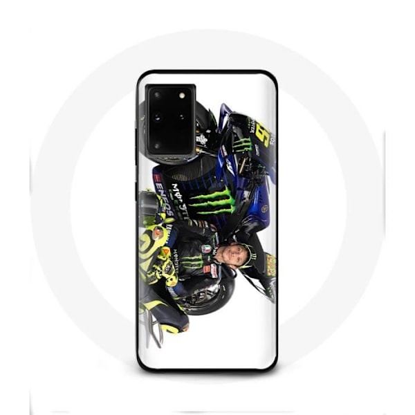 Coque - Valentino Rossi - Samsung Galaxy S11 Plus - Hård - Hastighetsförare - Vit Vit