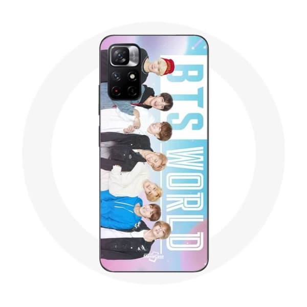 Coque - Bangtan - Redmi Note 11 5G - Blød - Hvid - BTS WORLD