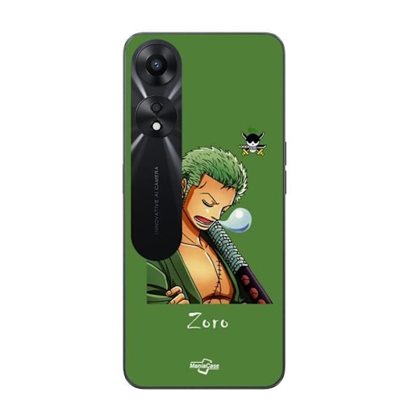 Coque för Oppo A78 5G Roronoa Zoro One Piece manga anime Maniacase