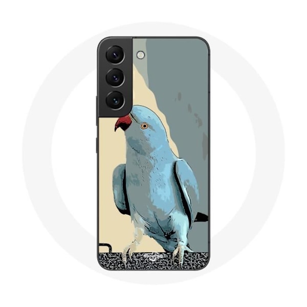 Coque - Samsung - Galaxy S21 FE - Flexibel - Papegojor - Blå Blå
