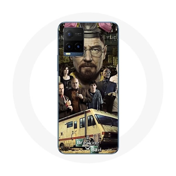 Coque för Vivo Y21s 2021 / Y21 2021 Breaking Bad Heisenberg utrustning