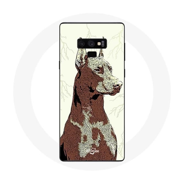 Coque för Samsung Galaxy Note 9 Dobermann Raser av hundar