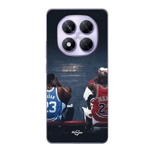 Coque Xiaomi Redmi Note 14 Pro 5G Young Jordan vs Old Jordan Be Legendary Basket Maniacase