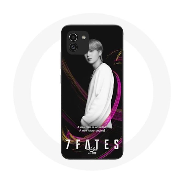 Coque för Samsung Galaxy A03 Bangtan Sonyeondan 7 Fates Chakho med BTS Suga konceptfoto
