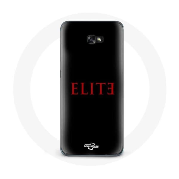 Cover til Samsung Galaxy A3 2016 Elite Sæson 5 Logo Rød Sort Baggrund