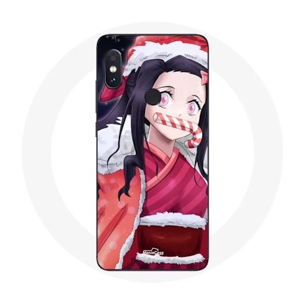 Fodral för Xiaomi Redmi Note 5 Pro Anime Demon Slayer Kamado Nezuko Julafton 2023