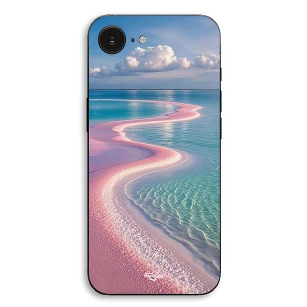 Coque til iPhone 17 Ocean og paradis sand Maniacase Svart