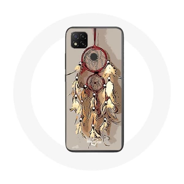 Coque - Xiaomi - Redmi 9C - Blød - Drømmefanger - Brun kastanj