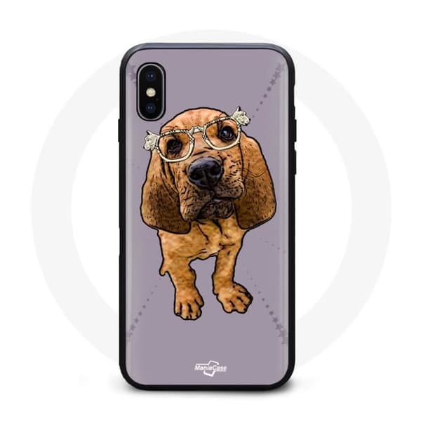 Iphone XS max Brown Floppy Ears Cover