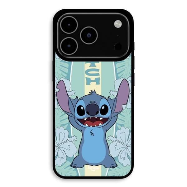 Coque för iPhone 17 Pro Max Stitch surf disney Maniacase Svart