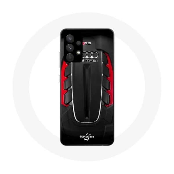 Coque för Samsung Galaxy A13 5G Audi RS Röd logo