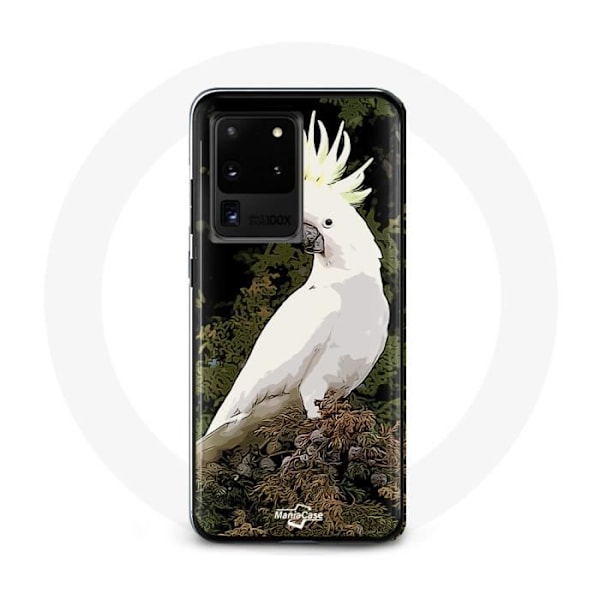 Skydd - Samsung - Galaxy S20 Ultra - Kakaduer - Mjuk - Vit Vit