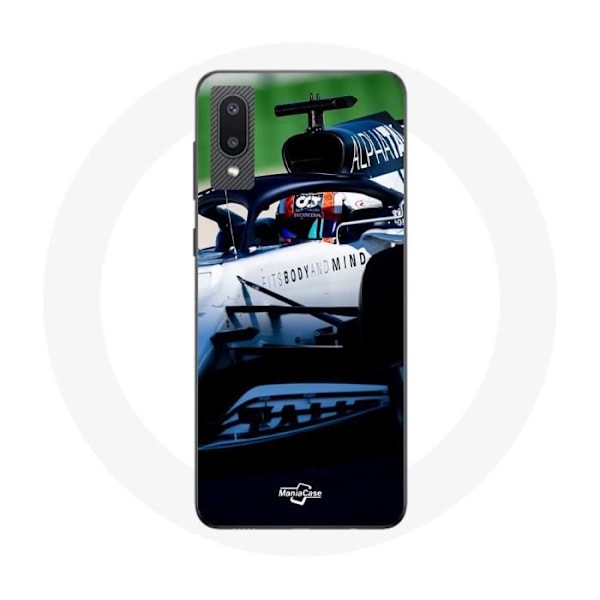 Coque för Samsung Galaxy A02 Formel 1 Pierre Gasly F1-förare Vit