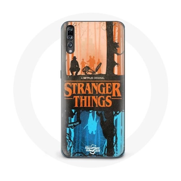 Coque för Huawei p20 Stranger Things Vänner Täckning