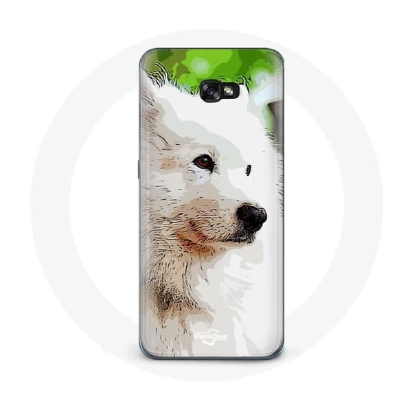 Cover til Samsung Galaxy A5 2017 Hvid Samoyed Hund