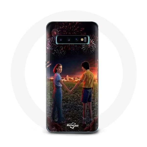 Coque pour Samsung Galaxy S10 Stranger Things Affiche