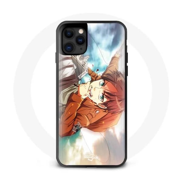 Coque - Eren Yeager - Iphone 13 Pro Max - Flexibel - Anime - Vit