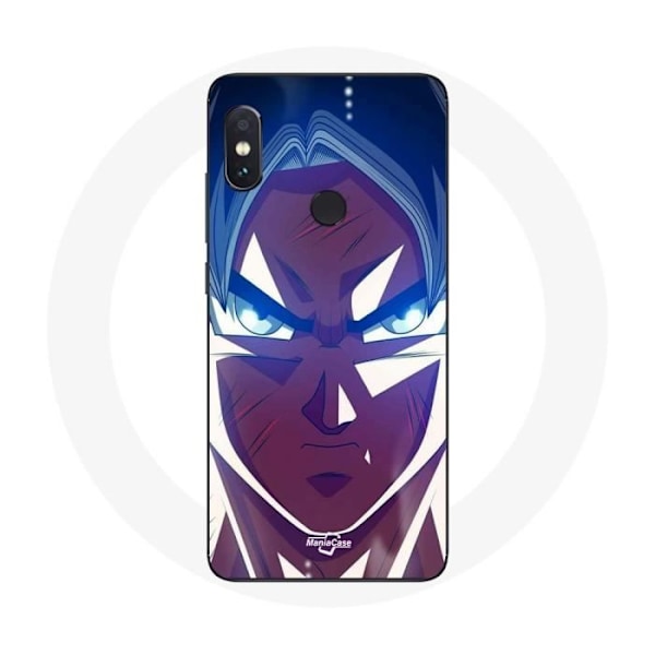 Skal för Xiaomi Redmi Note 5 Pro Dragon Ball Goku Arg Ansikte