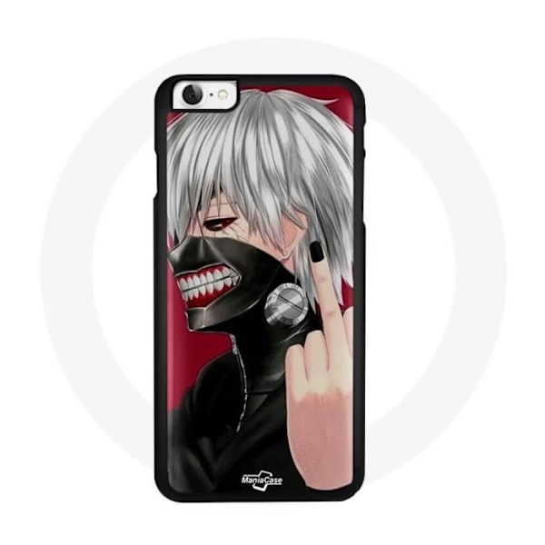 Coque - Maniacase - Iphone 5 - Tokyo Ghoul Anime - Flexibel - Skydd och dekoration Svart