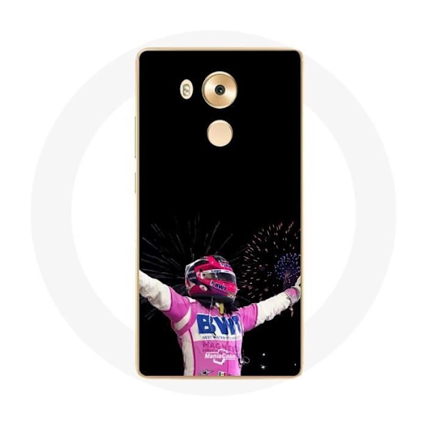 Coque för Huawei Mate 8 Formel 1 Sergio Pérez Mendoza vann loppet