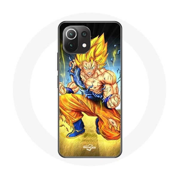 Coque för Xiaomi Mi 11 Lite Son Goku dragon ball arg kropp