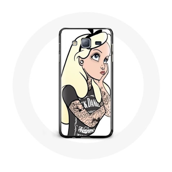 Coque för Samsung Galaxy Grand Prime Alice Tatuering prinsessa
