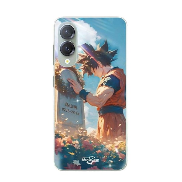 Telefonfodral - Akira Toriyama - Samsung Galaxy S25 Edge - Silikon - Flexibelt - Svart Svart