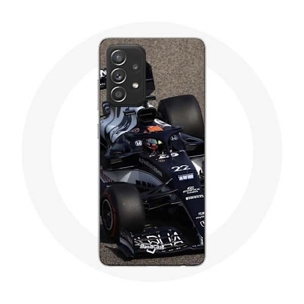 Coque Samsung Galaxy A33 5G Formule 1 Yuki Tsunoda F1-förare Blå