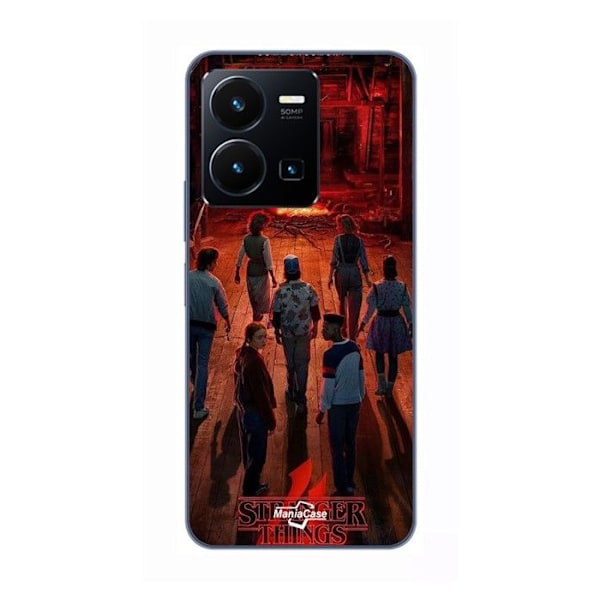 Coque För Vivo Y35 4G Serie Stranger Things säsong 4 Maniacase SVART