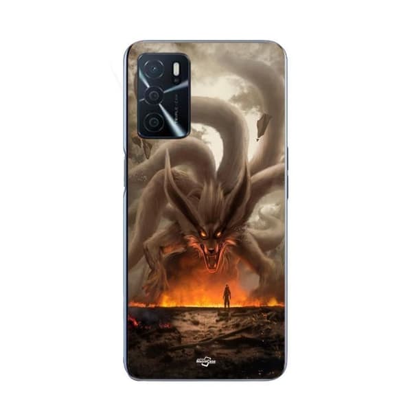Coque Maniacase för Oppo A16 Naruto Kurama
