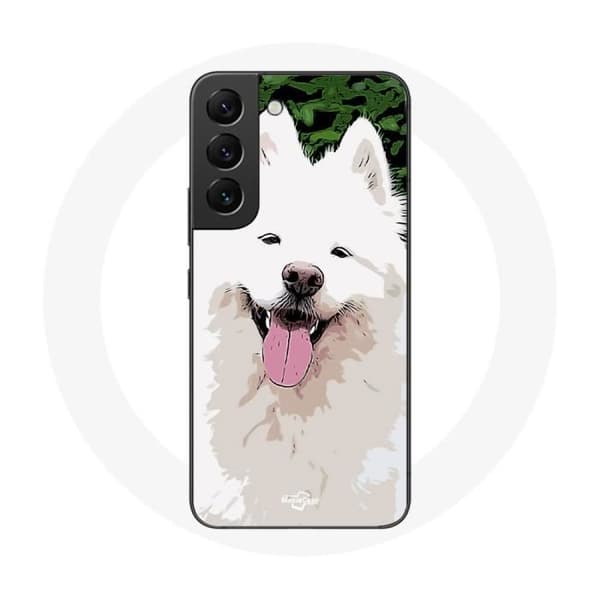 Coque - Samsung - Galaxy S22 - Vit - Samojed - Hård Vit