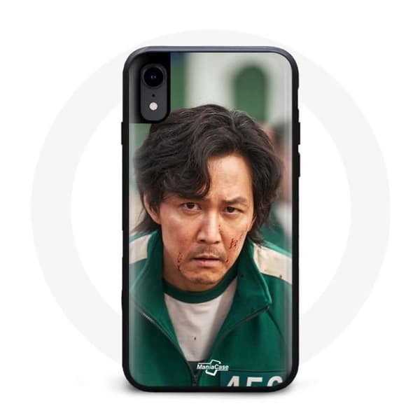 Coque Iphone XS Squid Game Seong Gi hun Nr 456