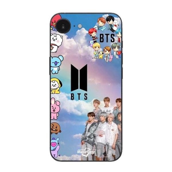 Coque Maniacase För Iphone 16E Kpop BTS 2024 2025 Svart