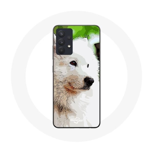 Skydd för Samsung Galaxy A13 5G Vit Samojedhund