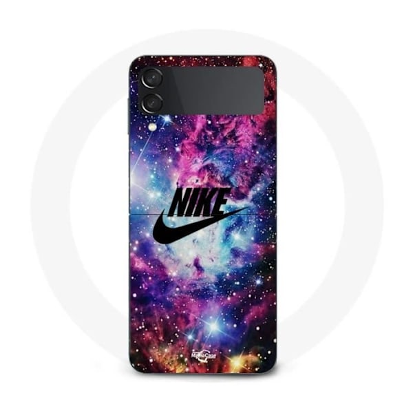 Coque - Maniacase - Samsung Galaxy Z Flip3 - Nike-logotyp - Mjuk - Svart svart
