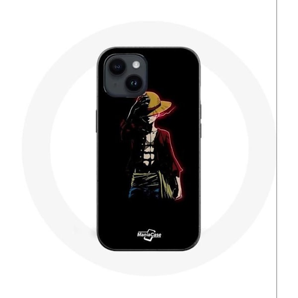 Coque - Maniacase - Iphone 14 - One Piece Manga Anime Luffy - Silikon - Mjuk svart