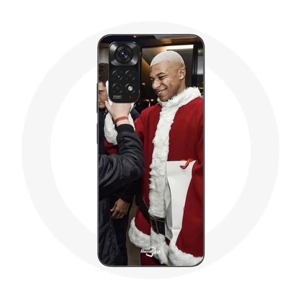 Coque pour Xiaomi Redmi Note 11S Mbappé Jalkapallo Ilotulitus joulua varten