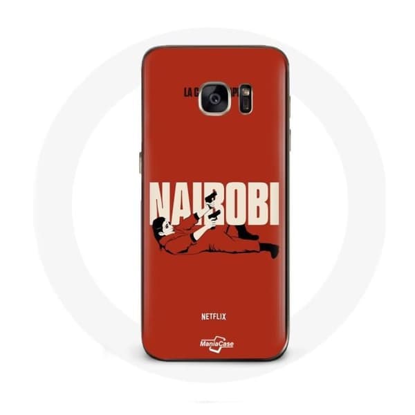 Coque - La casa de papel - Samsung Galaxy S7 - Rød - Blød - Beskyttelse