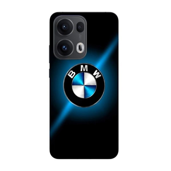 Coque Maniacase för Oppo Reno 13 Pro 5G BMW-logotyp svart och glänsande blå Svart
