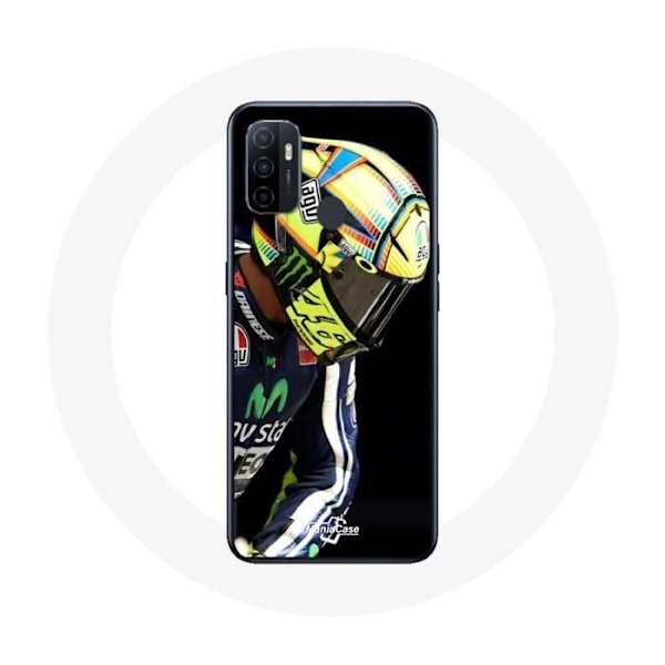 Coque - Valentino Rossi - Oppo A53 - Mjuk - Svart - MotoGP-skydd