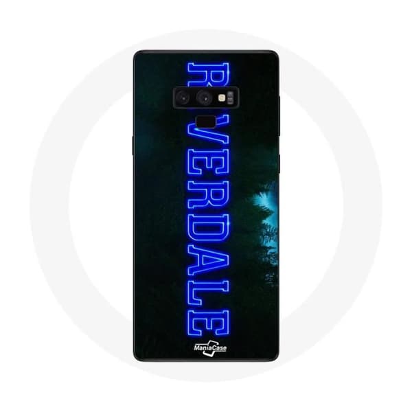 Cover til Samsung Galaxy Note 9 Riverdale Serie Blå Logo
