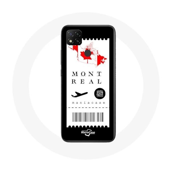 Coque Xiaomi Redmi 9C Biljet för flygning Montreal