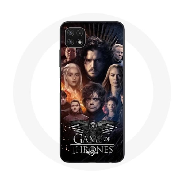 Hölster för Samsung Galaxy A22 5G Game of Thrones Säsong 8 Järntronen Affisch av Lagen Lo