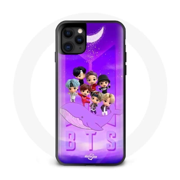 Iphone 12 Coque BTS TinyTAN Animointi Juliste RM Jin Suga J-Hope Jimin Jungkook Ja V Zero O’Clock