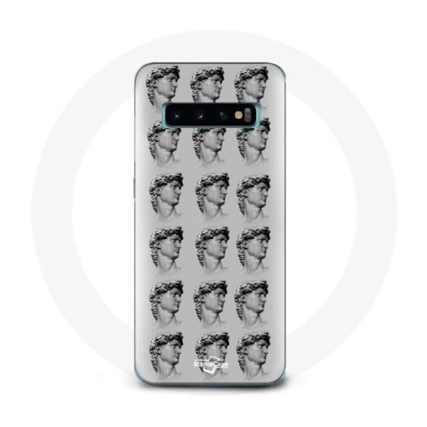 Coque för Samsung Galaxy s10 plus Staty bakgrund grå