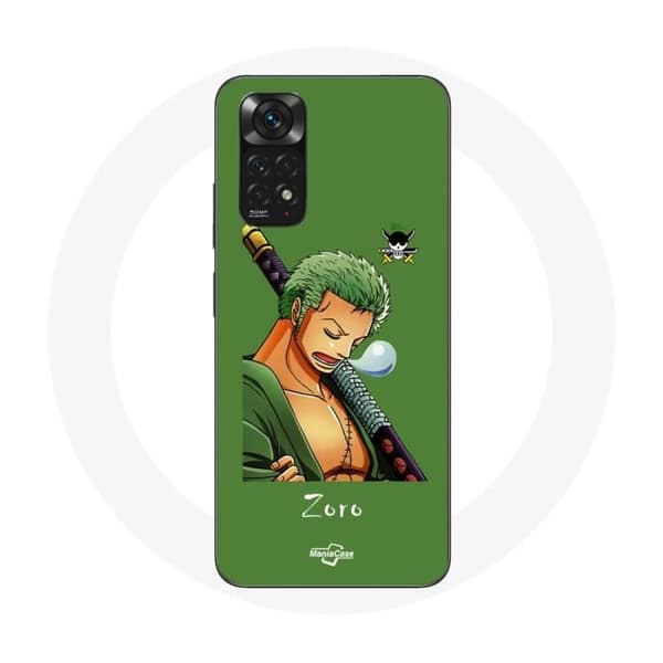 Cover til Xiaomi Redmi Note 11S One Piece Manga Zoro sværd