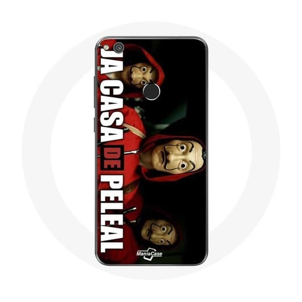 Cover til Huawei P8 Lite 2017 La casa de papel Dali-masker