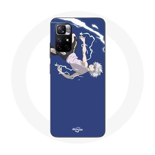 Coque - Maniacase - Redmi Note 11 5G - Killua Zoldyck - Silikon - Mjuk svart