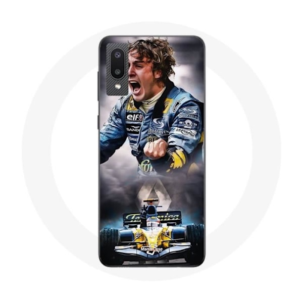 Coque för Samsung Galaxy A02 Formel 1 Fernando Alonso F1-förare