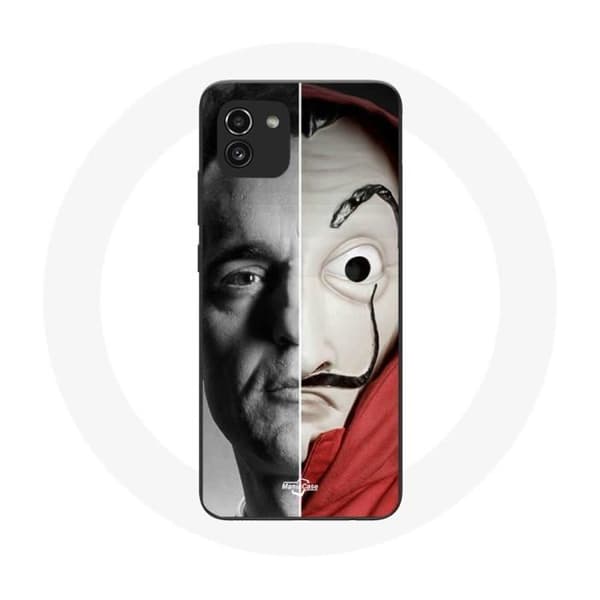 Coque для Samsung Galaxy A03 La casa de papel Berlin Masque Split